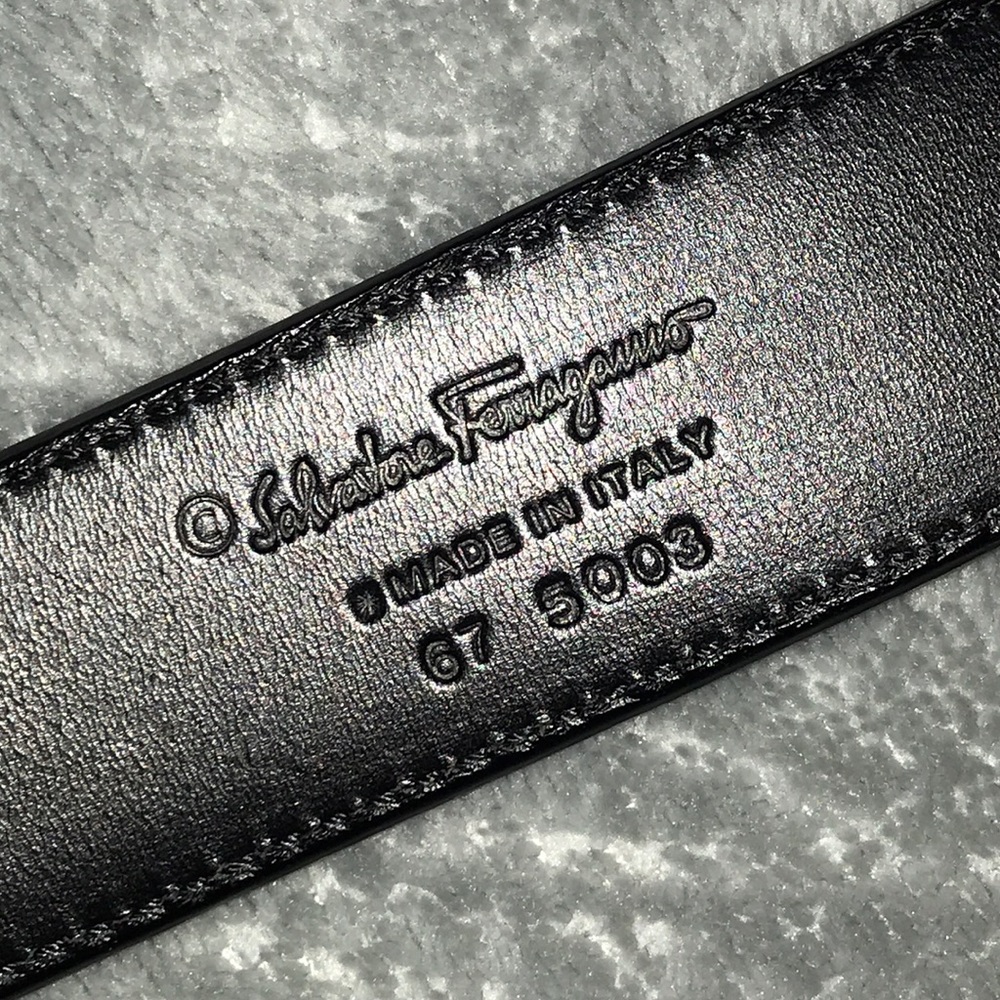 Ferragamo Belt. Brown. Size 36